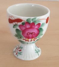 Eierbecher Ost-Friesische Rose A. Warnecke Dekor Ostfriesland Porzellan