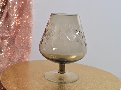 Vintage kristallglas vase - vintage,