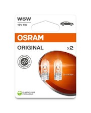 ams-OSRAM 2825-2BL Glühlampe, Blinkleuchte vorne hinten für VW