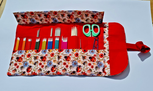 Stricknadeltasche etui - stricknadeltasche,