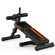 Hantelbank Fitnessbank Trainingsbank Flachbank Sit-Up Bank Lehne verstellbar