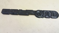 ORIGINAL SCHRIFTZUG EMBLEM HECK VW GOLF 2 GTD TD TURBODIESEL DIESEL