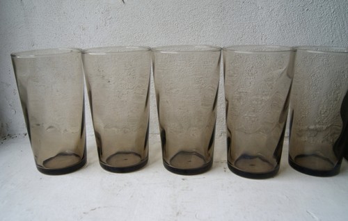 Trinkgläser rauchglas mit - 5,