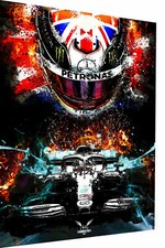 Leinwand F1 Formel1 Lewis