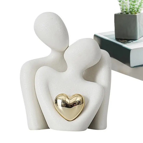 Romantische paar skulptur - romantische,