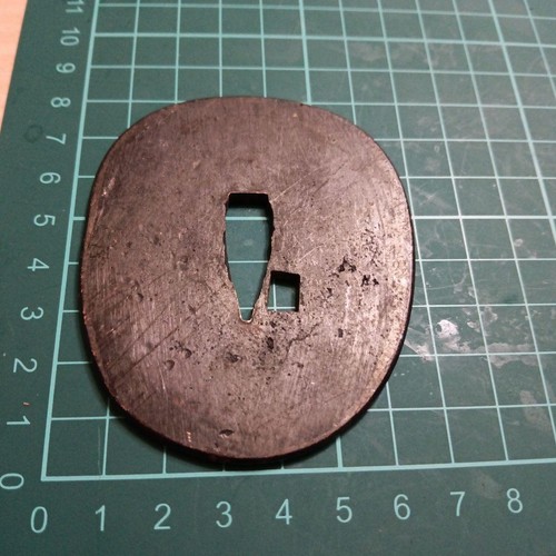 Japanisches schwert tsuba - schwert,