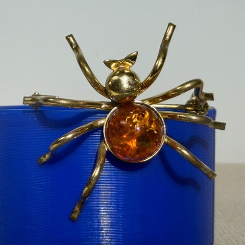 Spinnenbrosche mit
