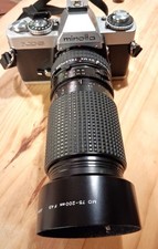 MINOLTA XD 5 mit Teleobjektiv