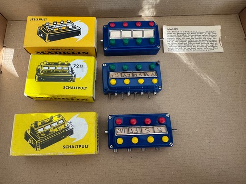 Märklin stellpulte ovp - märklin, in