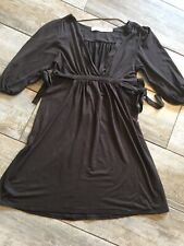 Zara Basics Tunika Grösse S Braun Neu Shirt Schokobraun Bluse Babydoll