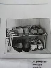 Variables Schuhregal, Stapelregal, ausziehbar, unbenutzt mit Anleitung !