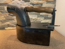 Antikes Bügeleisen Kamineisen deutsche Form GROSSAG SCHWÄBISCH HALL