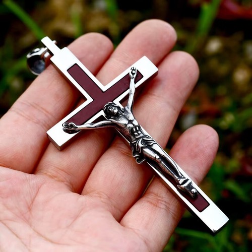 316l edelstahl xxl kreuz - ***,