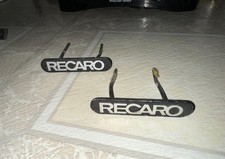 Vintage Recaro Seat Badges /