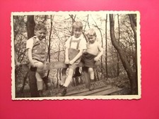 Old photo antique vintage boys