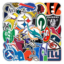 32 Stück  American Football Team Logo  Aufkleber Sticker Stickerbomb Neu