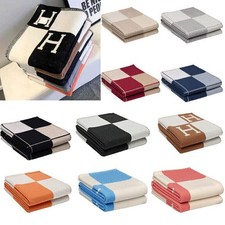 2025 Wolle Überwurf Plaid Decken Sofa Bettwäsche Weihnachtsgeschenk NEU