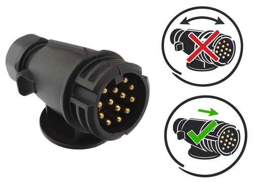 Poliger anhänger stecker - 13-poliger,
