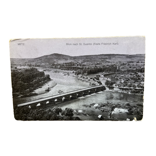 Postkarte metz quentin - metz, st.