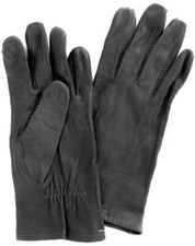 Original Bundeswehr Lederhandschuhe Sommer ungefüttert BW Handschuhe Leder Grau 