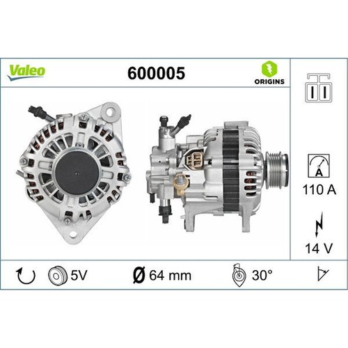 Valeo 600005 generator - 600005,