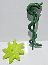 MOTU-Masters of the Universe SNAKE FACE MALAYSIA 1986 ZUBEHÖR KOMPLETT SCHILD