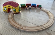 Brio Holzeisenbahn Set Lok mit