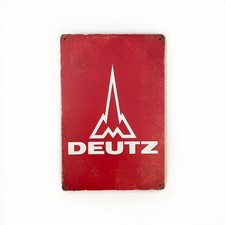 Blechschild Deutz Traktor