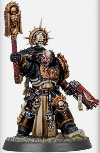 Chaplain 40k ordenspriester - /,