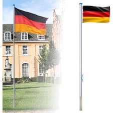 Aluminium Fahnenmast 6,5m