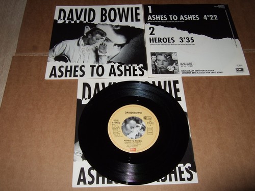 David bowie ashes to - ashes,