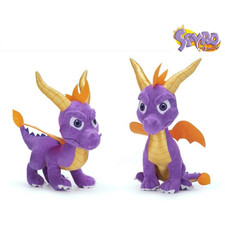 Spyro Plüschtier 27 cm - sitzend / stehend - Drache Stofftier Kuscheltier NEU✅