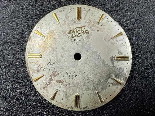 Enicar original dial - original,