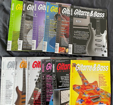 12x Gitarre & Bass 2010 Musik Zeitschrift Magazin Sammlung Hefte