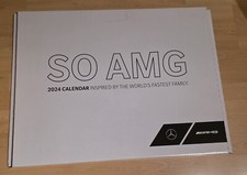 AMG Calendar 2024 "Inspired by the world's fastest family"