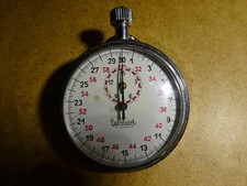 Hanhart Stoppuhr 3 Jewels Shockproof  1960er Jahre 