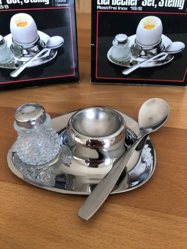 Vintage set eierbecher - set,