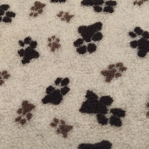 Kunstfell beige mit hell - -, &
