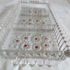 2 Schalen Walther Glas Fabiola Knabberschalen 2-geteilt und 3-geteilt 2er Set 