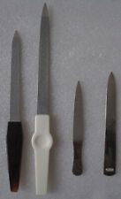 Nagelfeile Metall Kunststoff Beauty Polier Polish Maniküre Pediküre Set Cutter