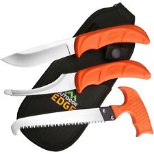 Outdoor Edge Messerset Jäger Guide Aufbrechen NEU