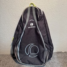 Schöner Rucksack Artengo Decathlon grau neongelb