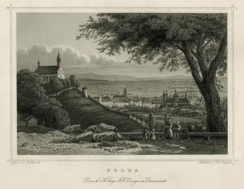 Fulda gesamtansicht original - gesamtansicht,