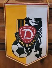 W10 WIMPEL SG DYNAMO DRESDEN DDR Oberliga DFV DFB Bundesliga Liga 22,0x14,5cm