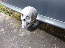 AHK Totenkopf Abdeckkappe Anhängerkupplung  Schädel Schutzkappe Schutz Skull