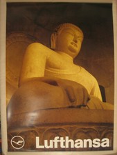 Poster Plakat - Lufthansa -