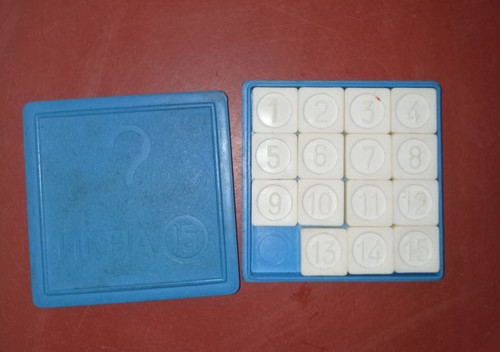 Vintage puzzle fünfzehn - puzzle, "fünfzehn"