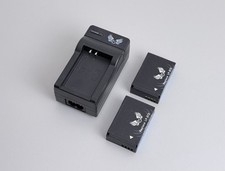 Ladegerät + 2x Akku - wie