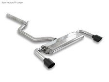 Milltek Sportauspuff-Komplettanlage VW Golf 8 GTI + Clubsport je 115mm schwarz