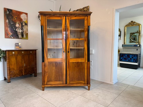 Biedermeier vitrine - biedermeier,